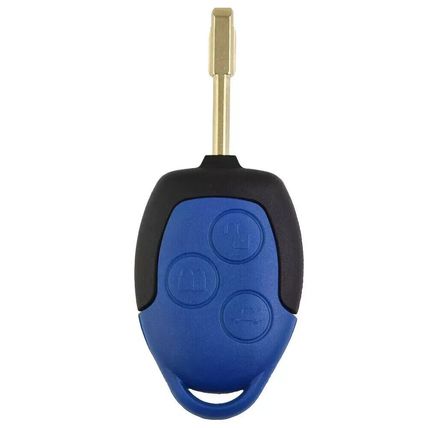 1 x BLUE FORD KEY FOB BADGE/EMBLEM/STICKER/LOGO 18MM WIDE