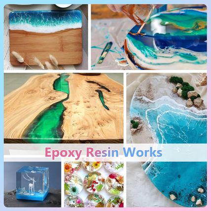 KISREL Epoxy Resin 2Gallon - Crystal Clear Epoxy Resin Kit - No Yellowing No Bub