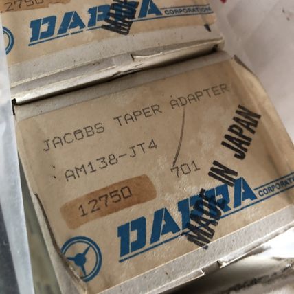 NEW SHOWA AM138-JT4 #4 JACOBS TAPER ADAPTER DAPRA AM138 12750 701,AK