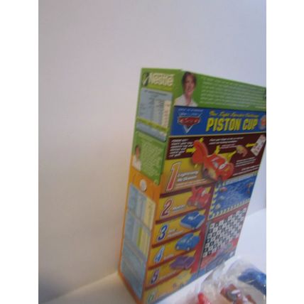 Nestle 2006 Honey Nut Cheerios Light Speeder Cars Cereal Box & Set 6 Sealed Cars