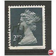 SG1511 (2nd) Deep Blue (1 Centre Band).Fine Used.