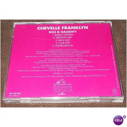 Chevelle Franklyn - Nice & Naughty Single (1994)