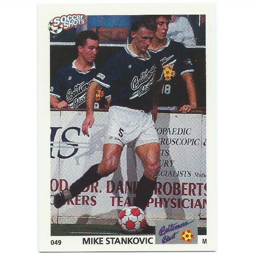 1991 Soccer Shots MSL - #049 - Mike Stankovic