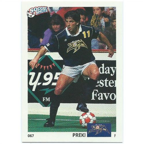1991 Soccer Shots MSL - #067 - Preki