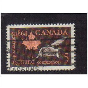 1964 canada quebec conference 5c f/u sg558