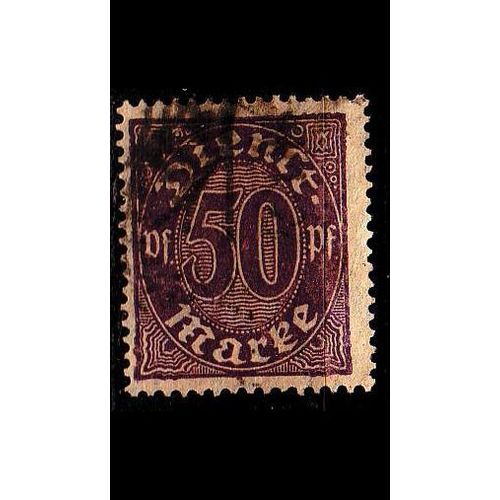 GERMANY REICH Dienst [1920] MiNr 0029 ( O/used ) [La]