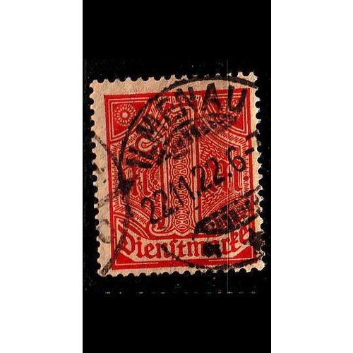 GERMANY REICH Dienst [1920] MiNr 0030 ( O/used ) [La]