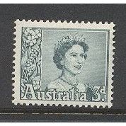 Australia.SG311 3d King George VI (Blue-Green).Mounted Mint.Dec15a