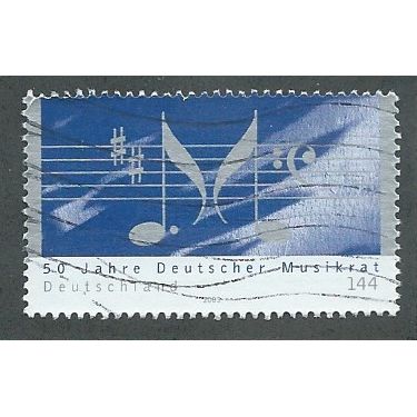 GER 2003 144c 'DEUTSCHER MUSIKRAT' FINE USED (EBID 43-251)