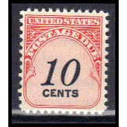 J97 10c Postage Due Fine MNH KA1236