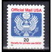 O155 20c Eagle Fine MNH KA1868