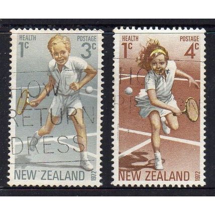 New Zealand 1972 Health Stamps Used