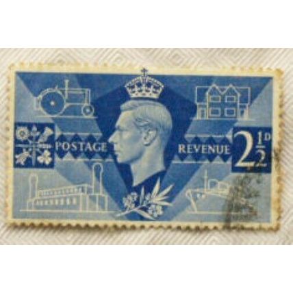 1946 Victory 2½d stamp