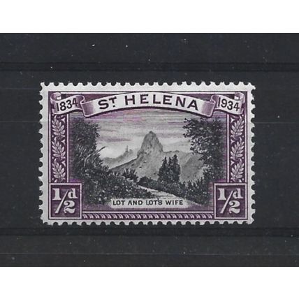 St Helena.SG114 1/2d Lot and Lot's Wife.Mounted Mint.May24