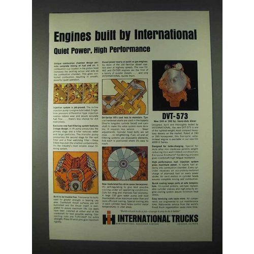 1966 International Harvester DVT-573 Engine Ad