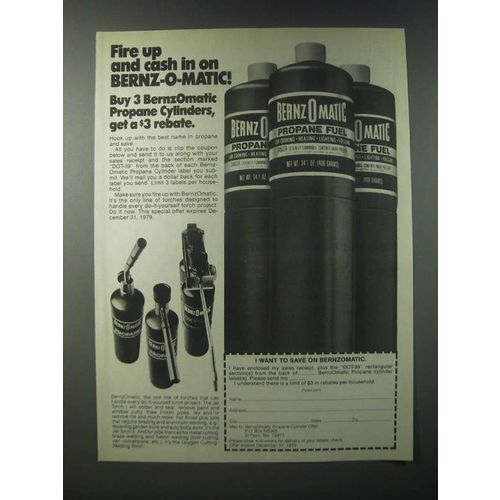 1979 C.O.M.B. Propane Fuel Ad - Fire Up and Cash In