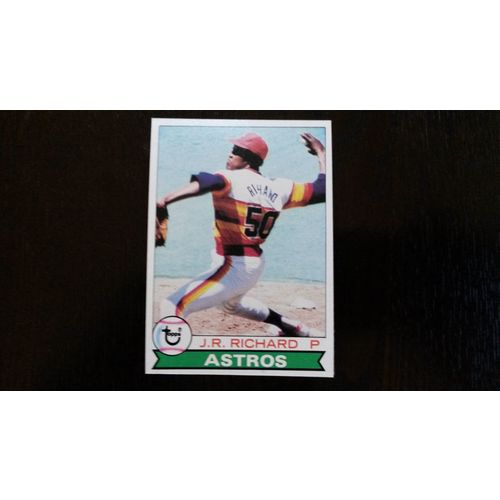 1979 Topps Card # 590 J.R. Richard Excellent (5) Houston Astros