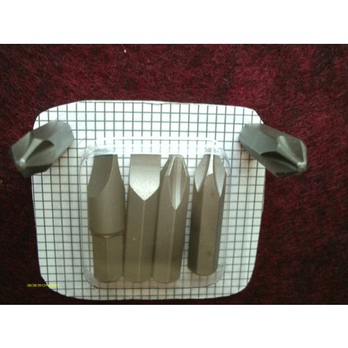 6 Piece 3/8" Impact Driver BIit Set 2 Slot & 2 PH + 2 Extra Small PH Bits New