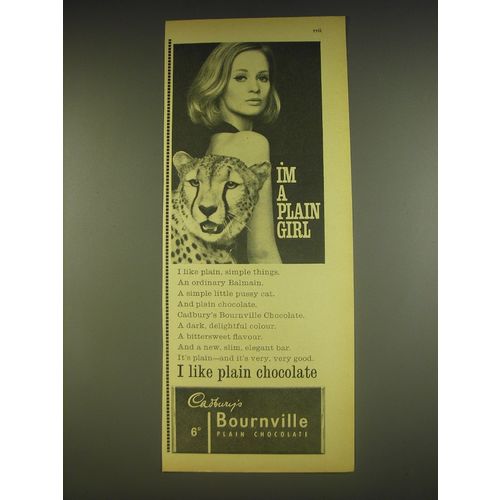 1963 Cadbury's Bournville Chocolate Ad