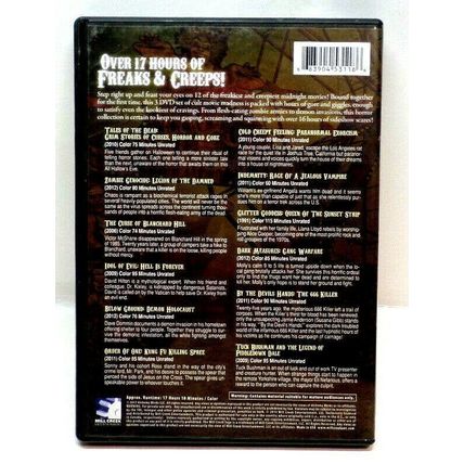 Freakshow Cinema: 12 Horror Films (DVD, 2013, 3-Disc Set) (L6)