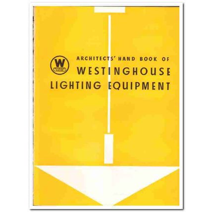 Westinghouse Electric Mfg Company 1935 vintage catalog lighting