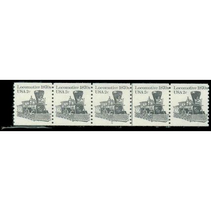 1897Av 2c Locomotive Fine MNH Dry Gum PNC 10/5 P0470