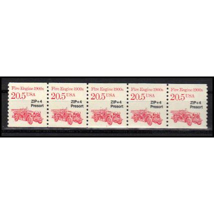 2264 20.5c Fire Engine Fine MNH Dry Gum PNC 1/5 X1162