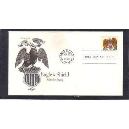 FDC Artmaster 2431 25c Eagle BPS (Cachet-U/A) CV39624