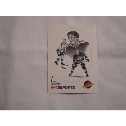 Brad Pederson 1986/87 Kraft Drawing