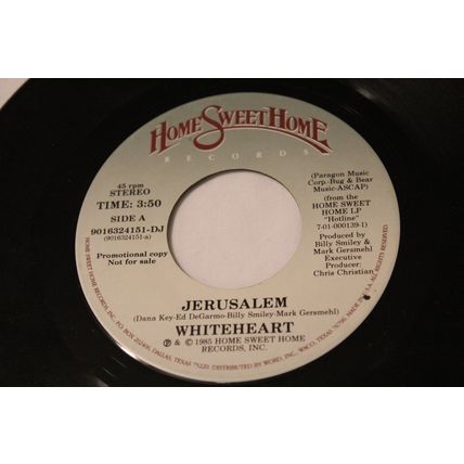 Whiteheart Promo with Promo Spots 45-JERUSALEM/ARTIST INTRODUCTION & PROMO SPOTS