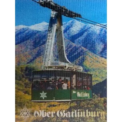 Gatlinburg Skylift 3D Fridge Magnet