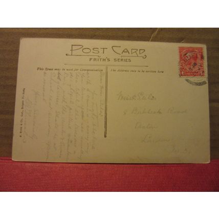 CHURCH OF ST. PHILIP NERI, ARUNDEL, Sussex used antique postcard F Frith 1924 =