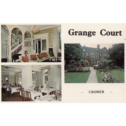Grange Court Cromer 1970s Postcard