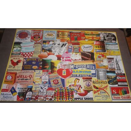 2022 White Mountain Puzzles I Love Baking 1000 PC Puzzle - Complete