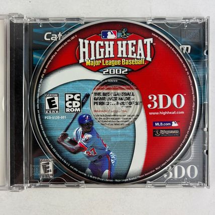 High Heat Major League Baseball 2002 PC CD-Rom Game