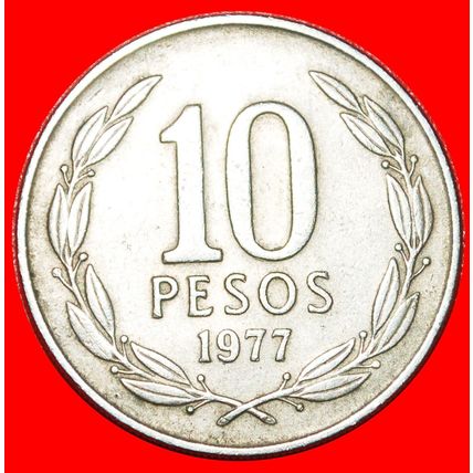 ANGEL 1973 (1976-1980): CHILE ★ 10 PESOS 1977! ★LOW START★NO RESERVE