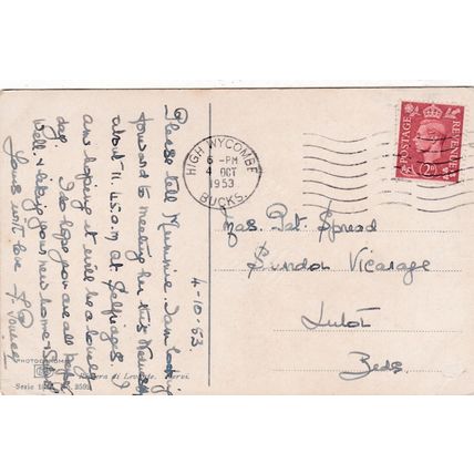 NERVES TORRE GROPALLO Italy Postcard posted 1953 creased