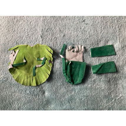 Golden Girl Forest Fantasy Jade Clothing Pieces (A) Galoob 1984 spare