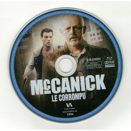 McCanick (Blu-ray disc) 2014 David Morse, Cory Monteith