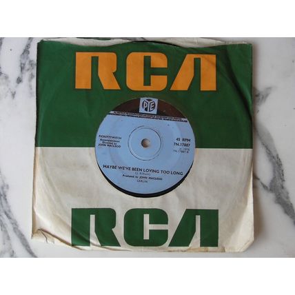 John Macleod Pickettywitch That Same Old Feeling 45rpm 1970 Vinyl Record -notCD