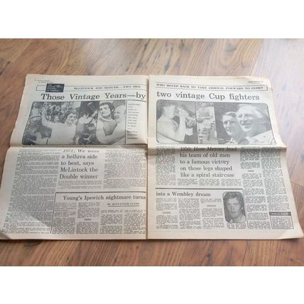 Evening Standard 1978 FA Cup Final Colour Special - Arsenal vs Ipswich Town