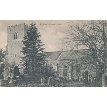 PC21876 St. Marys Church. Colkirk. S. T. Stangroom