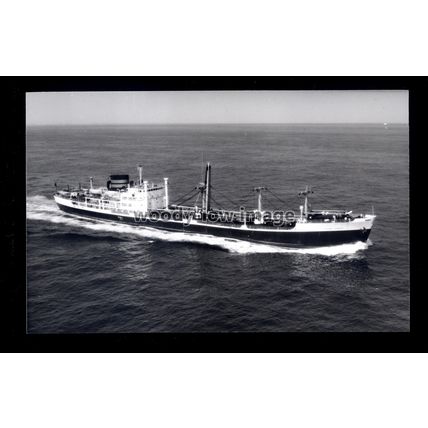 GB2287 - Clan Line Cargo Ship - Clan Grant - built 1962 - photograph