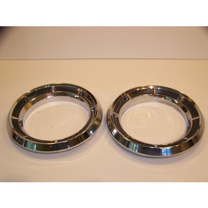 1964 DODGE POLARA HEADLIGHT BEZELS OEM #2417068 2417069