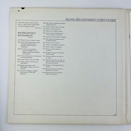 Alex North – The Agony And The Ecstasy Vinyl LP Record Album MAS-2427