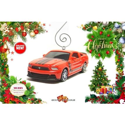CHRISTMAS ORNAMENT FORD MUSTANG BOSS CUSTOM Ltd. Ed. ❤️GREAT GIFT❤️