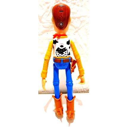 2017 Disney Pixar Toy Story Talking Poseable 9” Sheriff Woody Doll No Hat or Gun