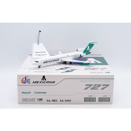 B727-200 MEXICANA COHAMIATA REG: XA-HOH W/STD- JC WINGS JCLH2390 1/200-PRE ORDER