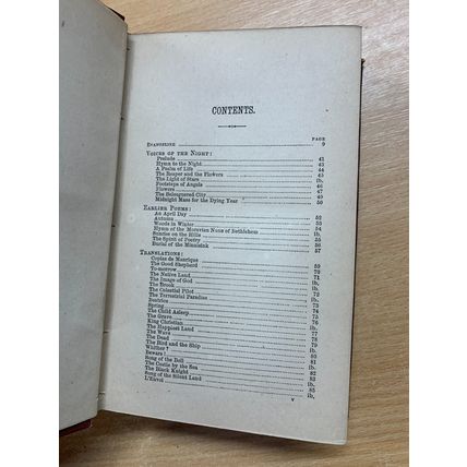 c1870s THE POETICAL WORKS OF LONGFELLOW ILLUSTRATED ANTIQUE BOOK (P3)