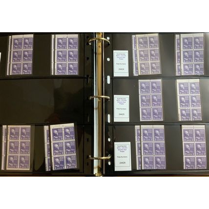 Fantastic Booklet Pane Collection With PL#'s EEE Bars & More - SEE ALL PHOTO'S